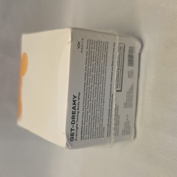 Maelys Get-Dreamy Overnight Toning Body Whip Makeup Unopened Selfcare NWT - Picture 2 of 2